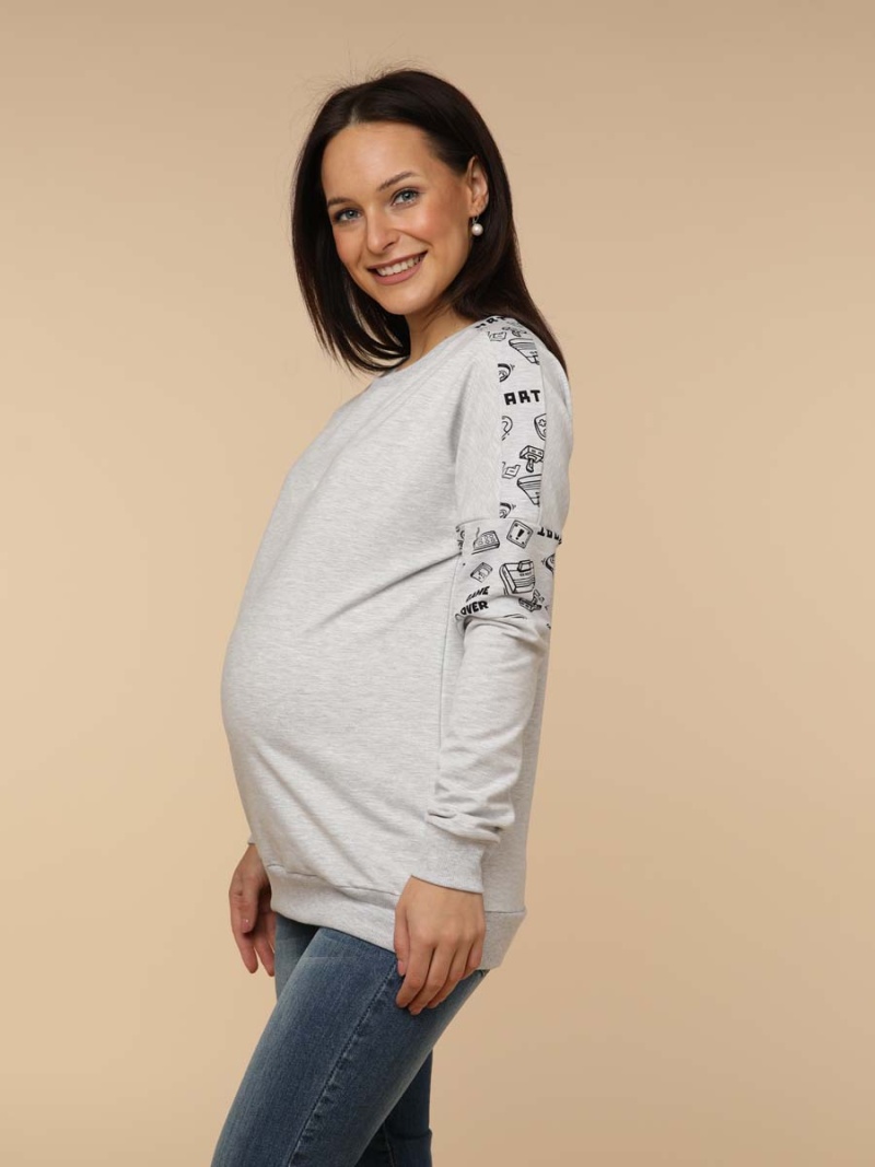  серый меланж