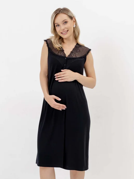 Ночная сорочка в роддом для беременных и кормления