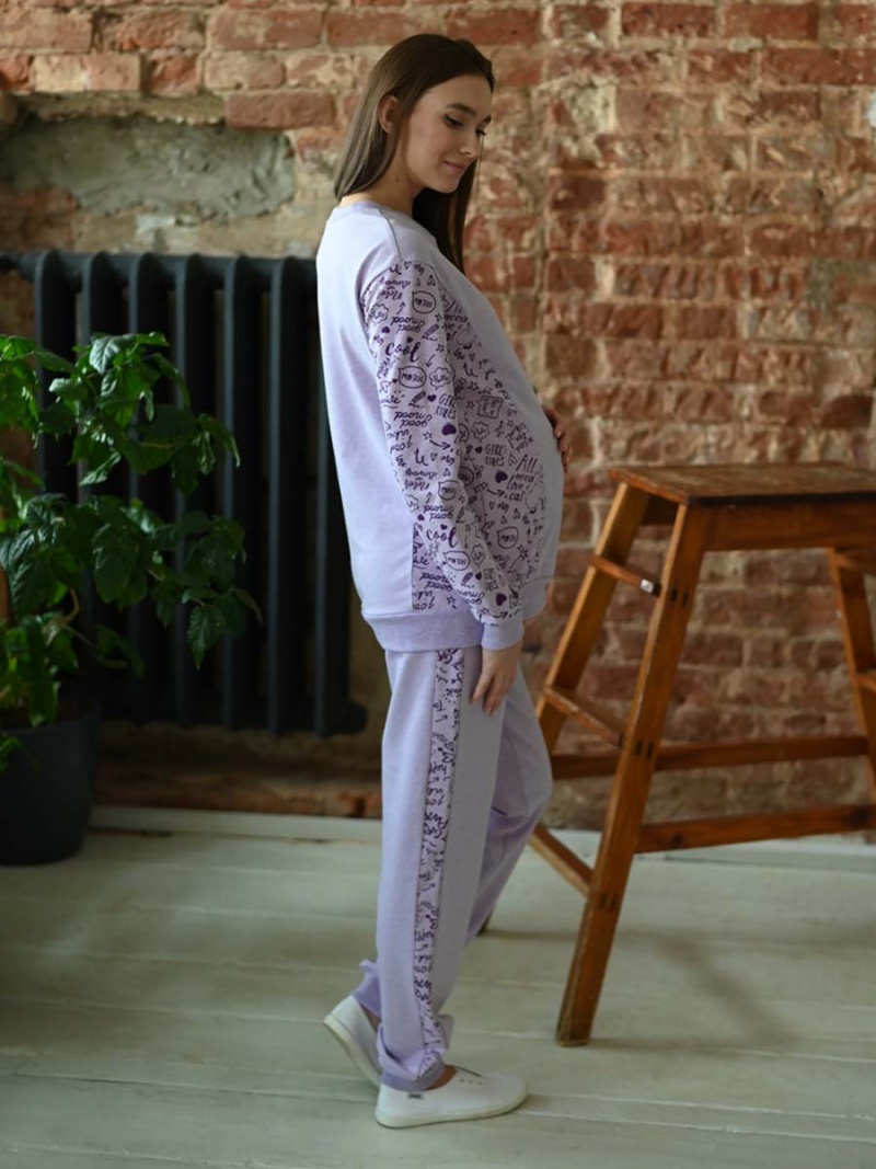  сиреневый меланж