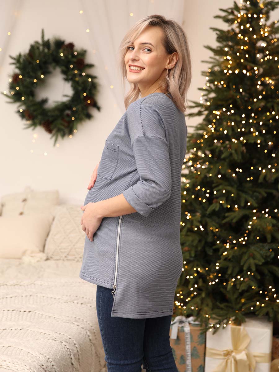  синий/белый