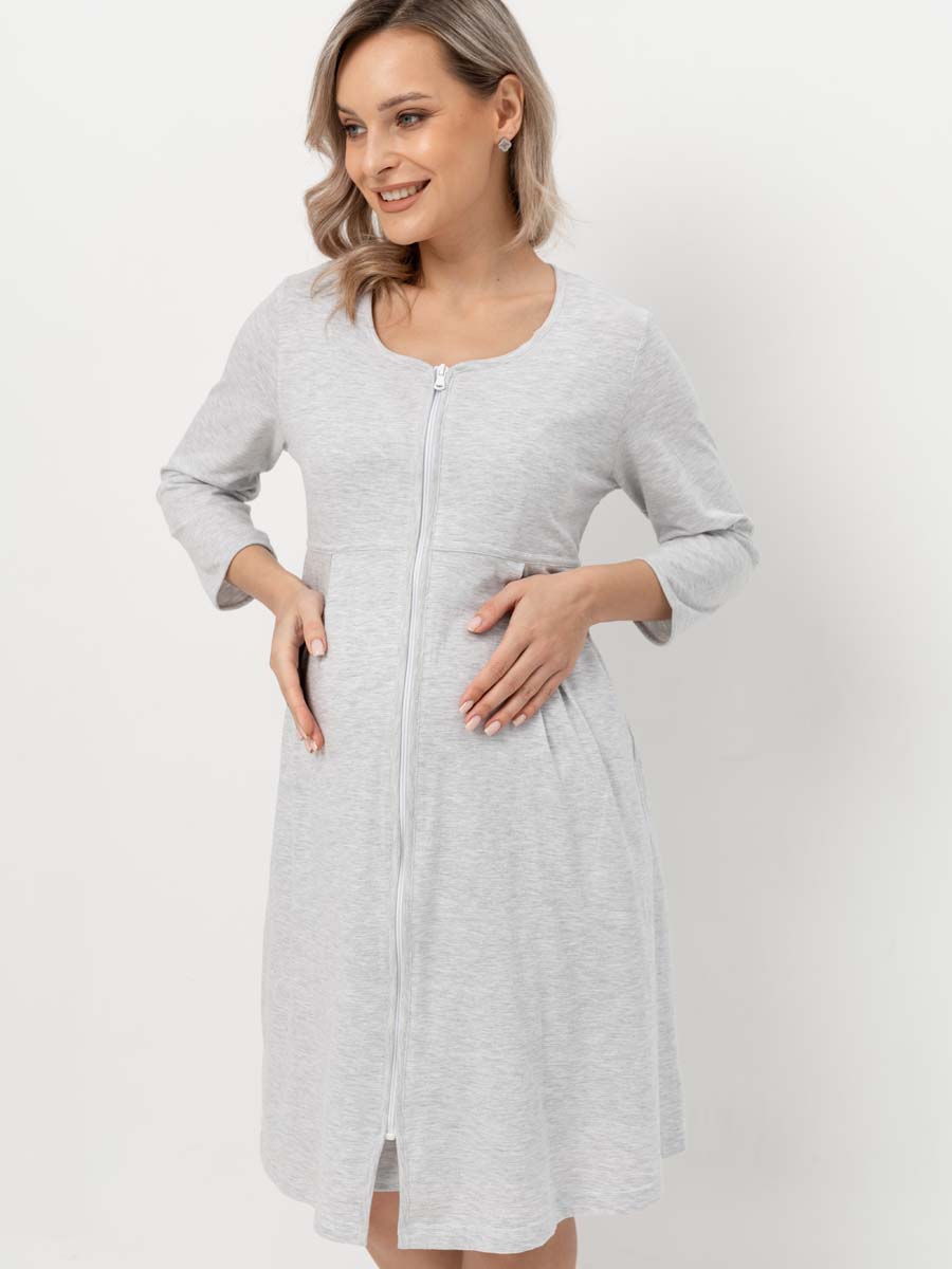  серебристый меланж/белый