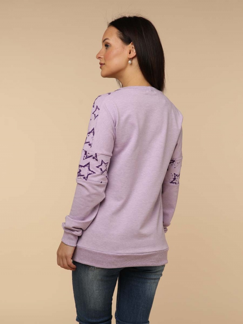  сиреневый меланж