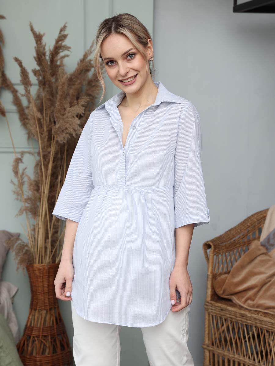  белый/голубой