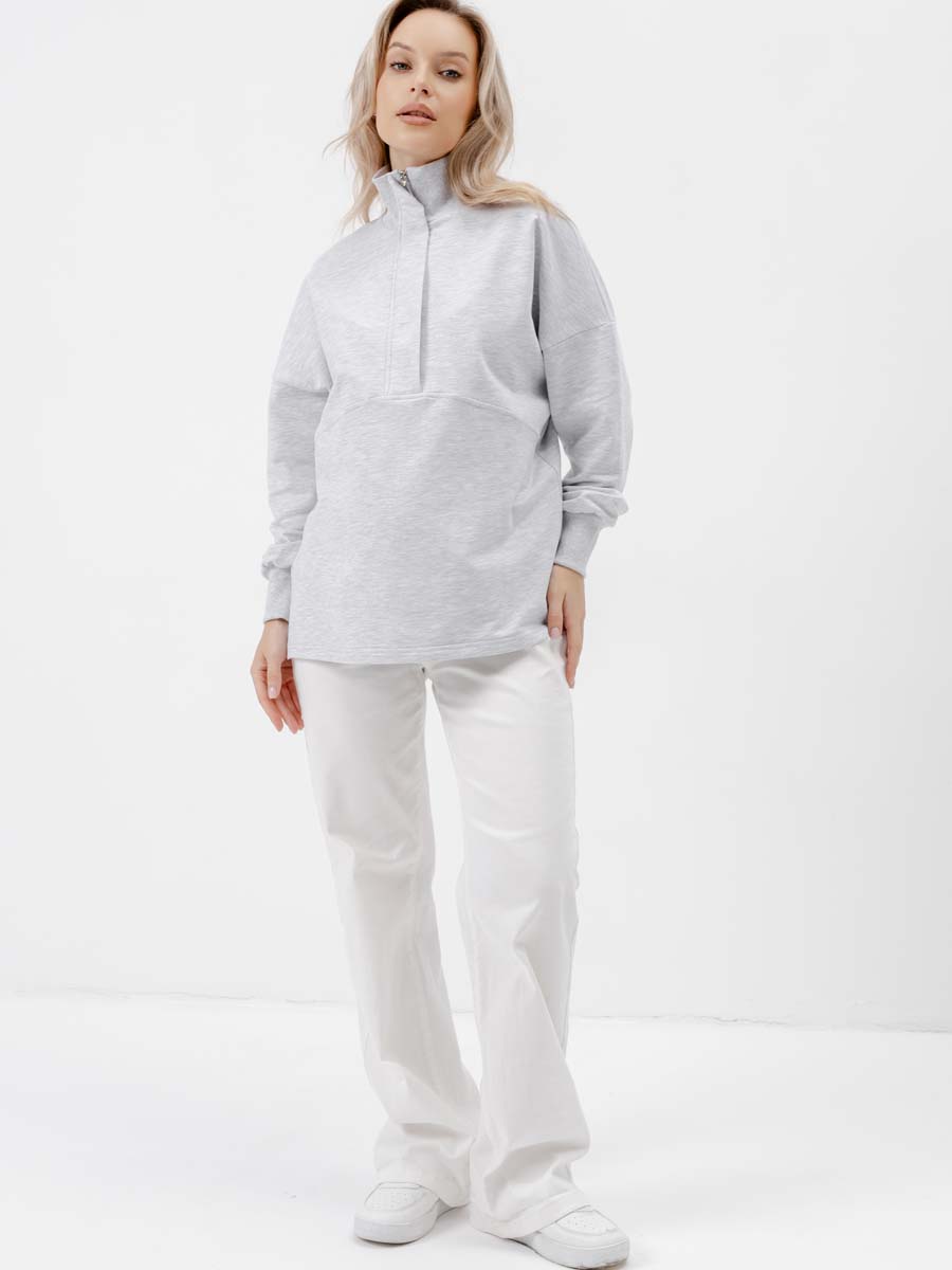  серый меланж