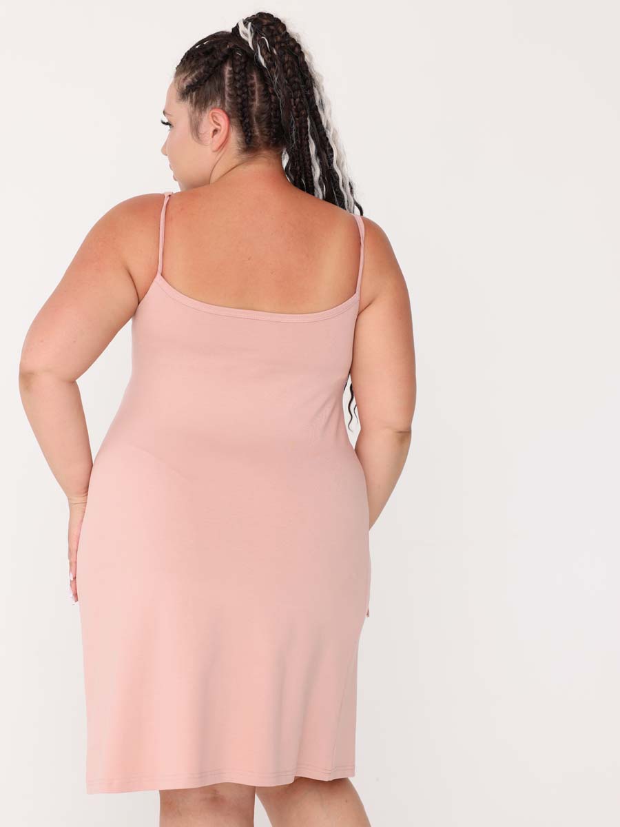 Комплект женский большие размеры 15728 для кормления пудровый