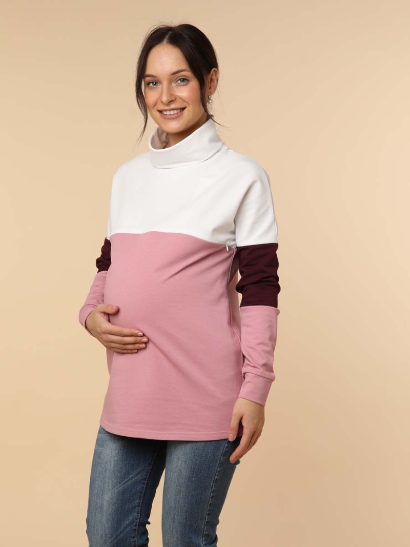 2-НМ 61814 Джемпер женский для беременных и кормящих женщин