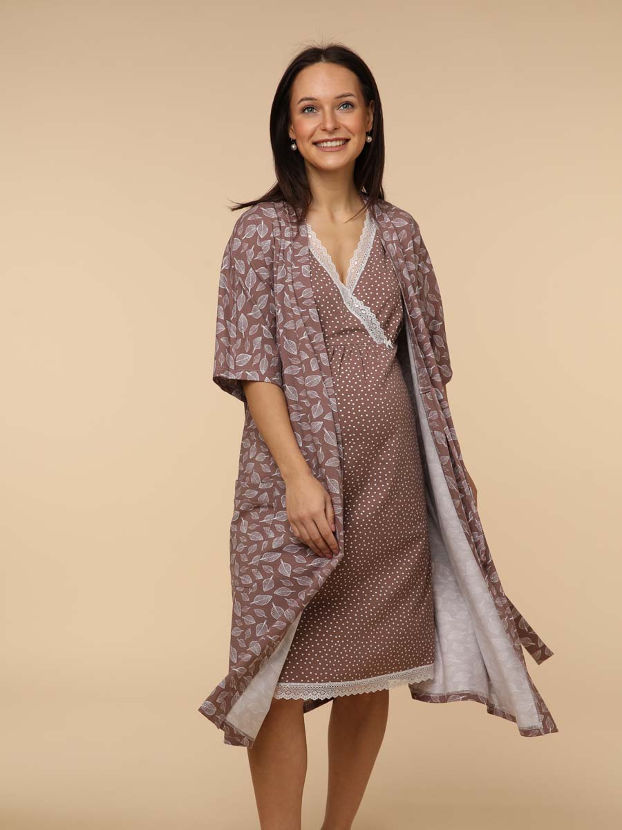  коричневый/молочный