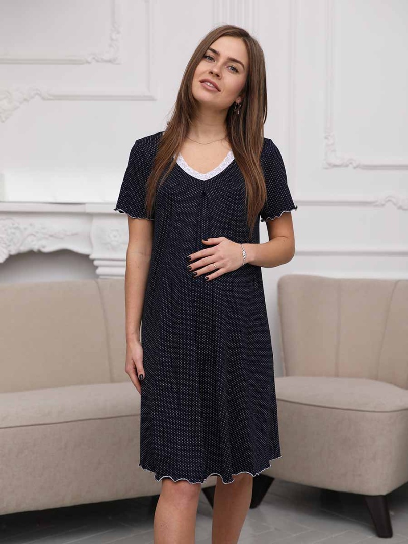 1-НМП 34509 Сорочка  для беременных и кормящих женщин