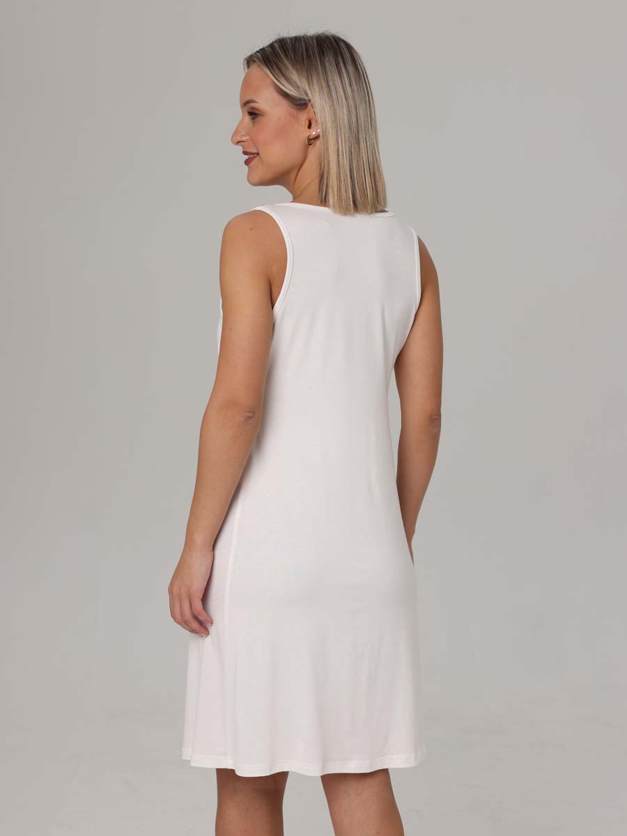 Сорочка женская домашняя одежда в роддом молочный