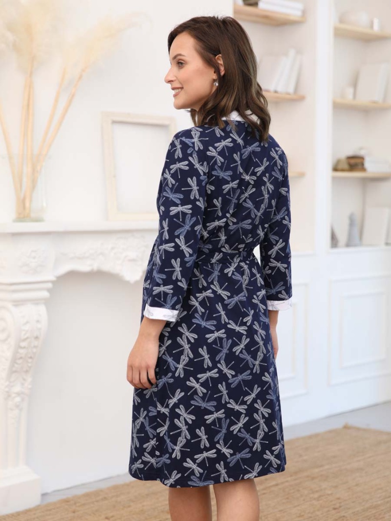  синий/белый