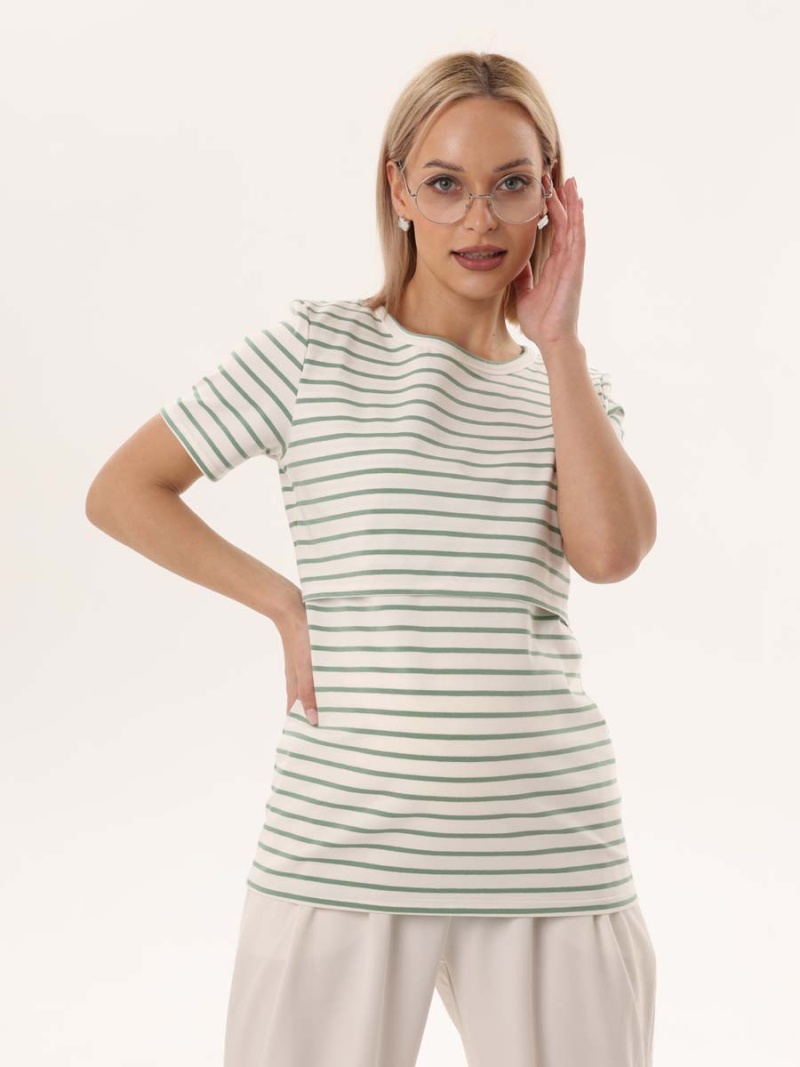  молочный/оливковый