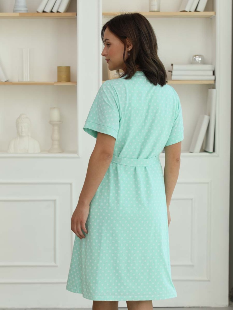  бирюзовый/белый