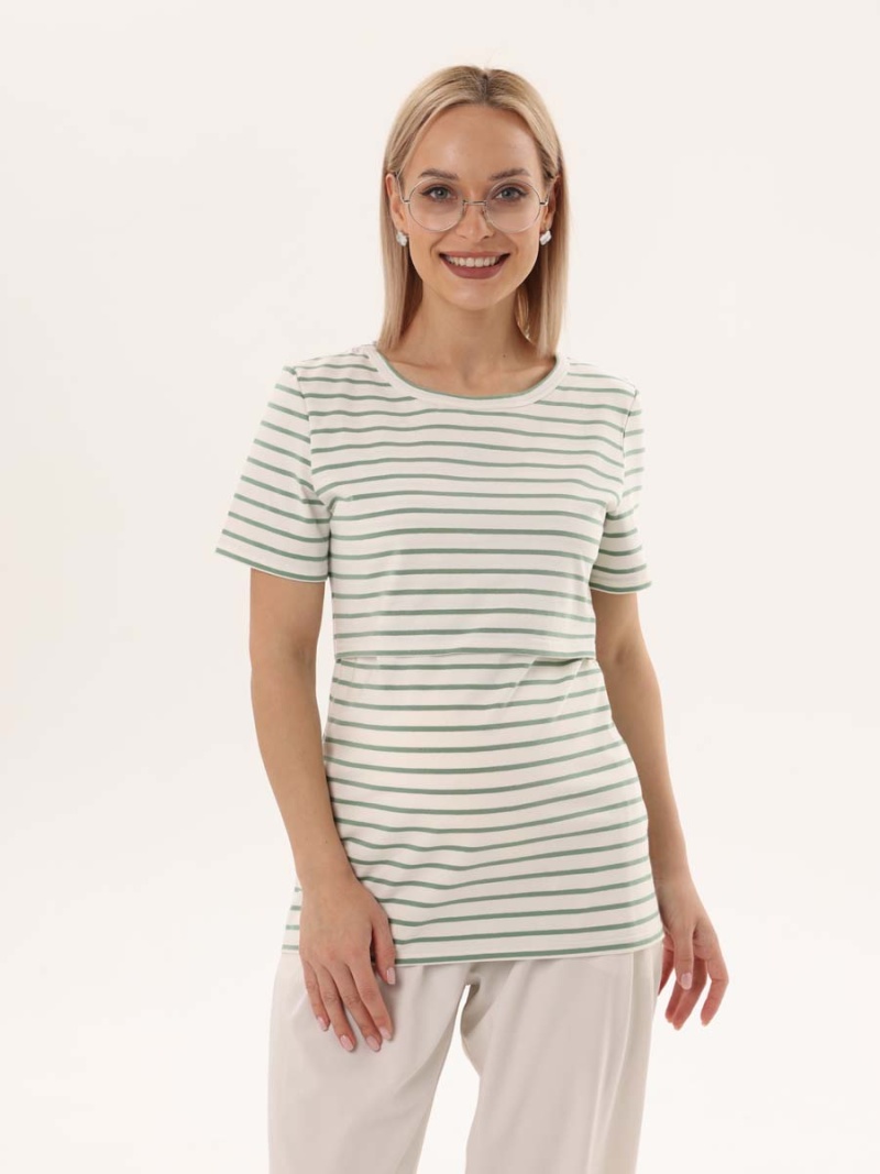  молочный/оливковый