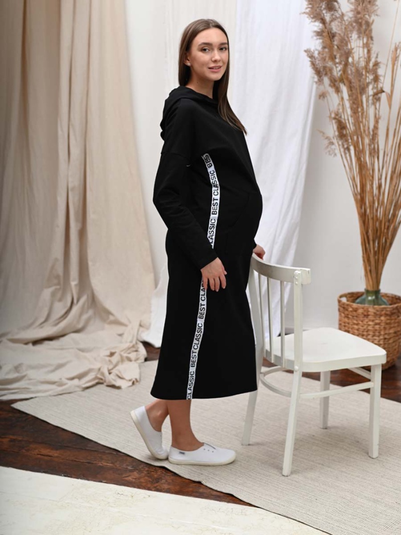 2-НМ 58114 Платье женское для беременных и кормящих женщин