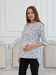 серый меланж/черный