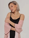 персиковый/черный