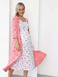 коралловый/белый