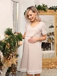 бежевый меланж/молочный