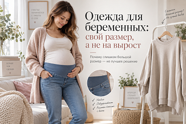 Почему не стоит покупать одежду для беременных «на вырост»