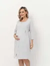  серебристый меланж/белый