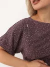  коричневый/белый