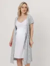  серый/белый