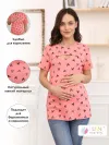  коралловый/черный