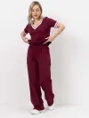 Костюм летний брюки футболка сливовый сливовый