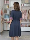  антрацитовый/розовый