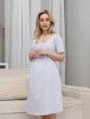  серый меланж/розовый