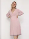 розовый/серый