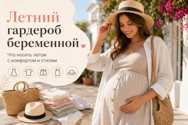 Летний гардероб беременной: что носить в жару