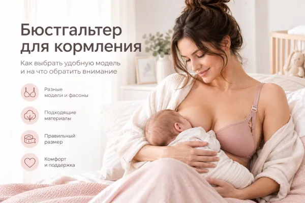 Какой бюстгальтер лучше для кормления: как выбрать