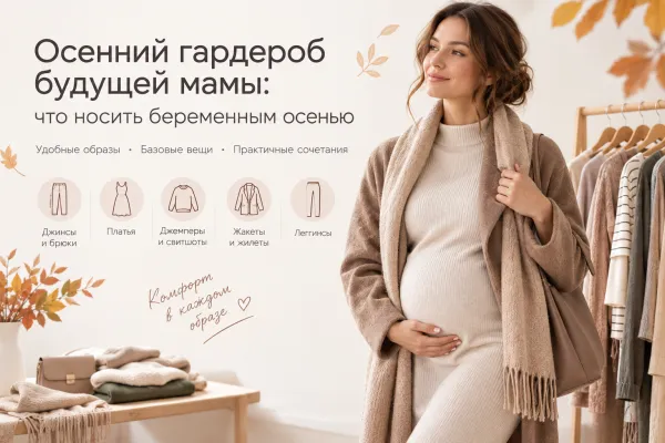  Осенний гардероб будущей мамы: что носить беременным осенью